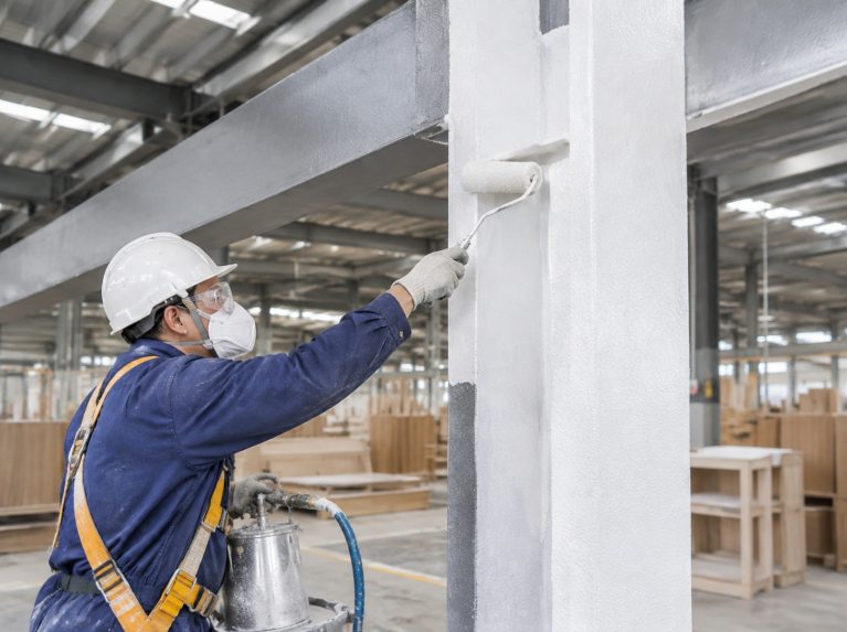 崇州建筑钢结构超薄型防火涂料
